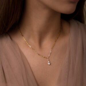 Collar Corazon de Cristal